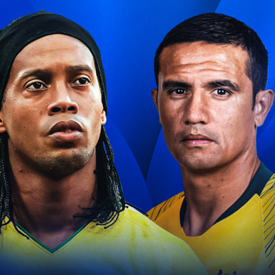 Ronaldinho's XI vs. Cahill's XI at CommBank Stadium